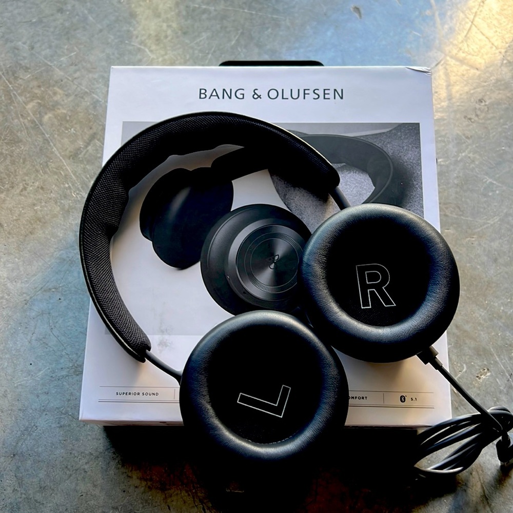 Bang & Olufsen HX wireless headphones